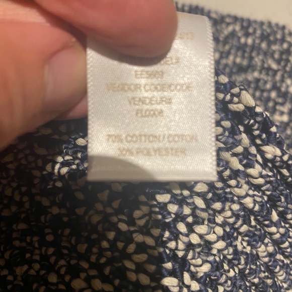 Ella Moss zippered faux leather classic cardigan/jacket. Sz. S - Picture 13 of 16